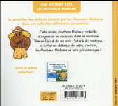 Verso de Les monsieur Madame (Hargreaves) -9- Les Monsieur Madame partent en vacances