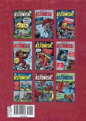 Verso de Marvel Masterworks: Atlas Era Tales to Astonish -3- Marvel Masterworks : Atlas Era Tales to Astonish Vol.3