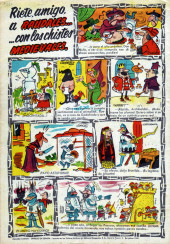 Verso de Capitán Trueno (El) - Almanaques y extras (Bruguera - 1957) -5- Extra - Almanaque para 1961