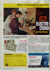 Verso de Capitán Trueno (El) - Almanaques y extras (Bruguera - 1957) -07- Extra de vacaciones