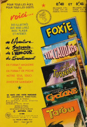 Verso de Tim l'audace (2e série - Artima) -23- Les pilleurs d'épaves