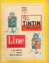 Verso de Line (Le journal des chics filles) -Rec29- Recueil N°29 (du n°329 au n°338)