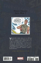 Verso de Marvel Origines -6- Iron Man 1 (1963)