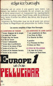 Verso de (AUT) Druillet -1971'- Pellucidar - 2. L'empire de David Innes
