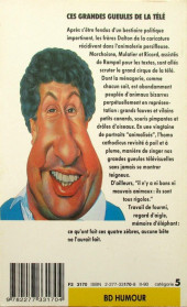 Verso de (AUT) Morchoisne -Poche- Ces grandes gueules de la télé