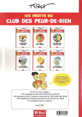 Verso de Le club des 