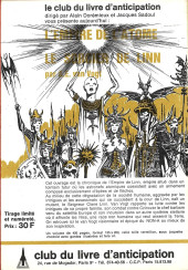 Verso de (AUT) Druillet -1968- Fiction N°170