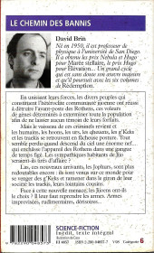 Verso de (AUT) Caza -1998- Rédemption - 3 Les chemins des bannis (J'ai lu N°4857)
