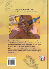 Verso de Jack Horner, chasseur de dinosaures !