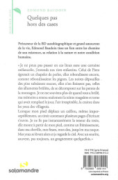 Verso de (AUT) Baudoin, Edmond -2023- Quelques pas hors des cases
