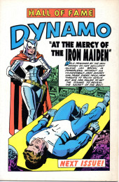 Verso de Hall of Fame Featuring the T.H.U.N.D.E.R Agents (1983) -1- Issue # 1