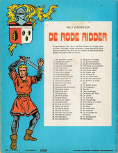 Verso de Rode Ridder (De) -40a1973- De barst in de ronde tafel