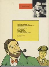 Verso de Blake et Mortimer (Les aventures de) (Historique) -3d1972'- Le mystère de la grande pyramide 1ère partie Le papyrus de Manéthon