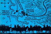 Verso de Steve Canyon (Comic art publishing co.) -4- Steve Canyon meets maid nine and convoy