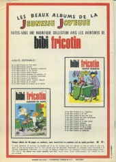 Verso de Les pieds Nickelés (3e série) (1946-1988) -64a1971- Les Pieds Nickelés aux sports d'hiver