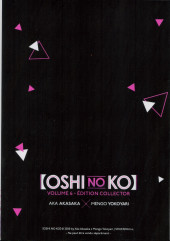 Verso de Oshi no Ko -6TL- Tome 6