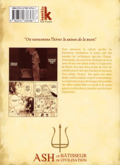 Verso de Ash, le bâtisseur de civilisation -3- Tome 3