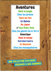Verso de Les grandes aventures -6- Aux États-Unis - Coup de foudre à Las Megawatts