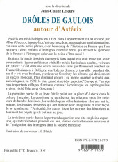 Verso de Astérix (Autres) -2010/04- Drôles de Gaulois - Autour d'Astérix