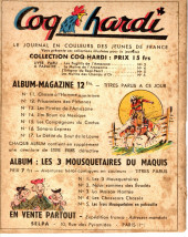 Verso de Coq-Hardi (Collection) -3- Les fugitifs de l'Amazonie