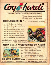 Verso de Coq-Hardi (Collection) -17- Les écumeurs du Rio Grande