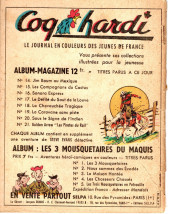 Verso de Coq-Hardi (Collection) -19- Les contrebandiers d'armes