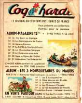 Verso de Coq-Hardi (Collection) -22- L'île des dieux terribles