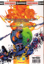 Verso de Revolution III - Visionaries - Transformers VS Visionaries