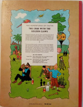 Verso de Tintin (The Adventures of) -9- The Crab with the Golden Claws