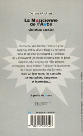 Verso de (AUT) Magnin -1996- La Musicienne de l'Aube