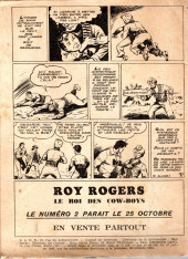 Verso de Petits moineaux -123- Tony Boy : Libérée sur parole