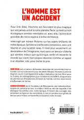 Verso de (AUT) Bilal -2023- L'homme est un accident