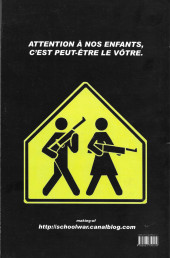 Verso de School War - Pour le bien de l'humanité