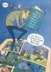 Verso de (Catalogues) Éditeurs, agences, festivals, fabricants de para-BD... -4- Bande dessinée en Auvergne-Rhône-Alpes
