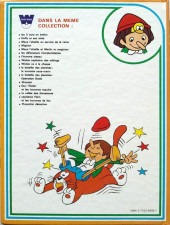 Verso de Les histoires merveilleuses de Whitman - Pinocchio et les voleurs d'or