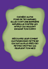 Verso de Les crottes de nez contre-attaquent !