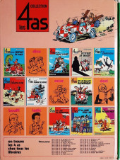 Verso de Les 4 as -13a1983- Les 4 as et la bombe F