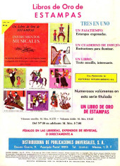 Verso de Mujeres célebres (1961 - Editorial Novaro) -26- Lady Godiva