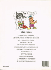 Verso de Iznogoud -3d1986- Les vacances du Calife