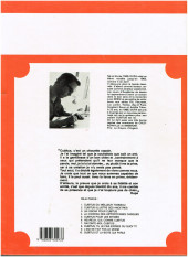 Verso de Cubitus -1a1984- Du meilleur tonneau