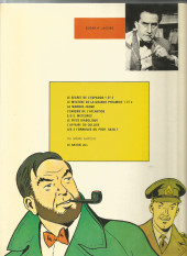 Verso de Blake et Mortimer (Les aventures de) (Historique) -1e1982'- Le Secret de l'Espadon - Tome I - La Poursuite fantastique 