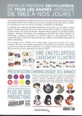 Verso de (DOC) Encyclopédie des Animés -6- 2004-2007