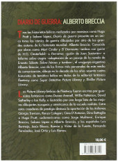 Verso de Diario de Guerra