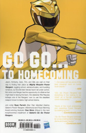 Verso de Saban's Go Go Power Rangers -INT02- Go go Power rangers volume 2
