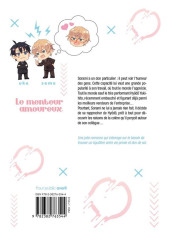 Verso de Le menteur amoureux