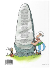 Verso de Astérix (Hachette) -7c2022- Le combat des chefs