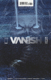 Verso de Vanish (2022) -8- Issue #8