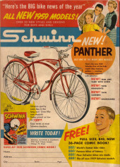 Verso de Tweety and Sylvester (Dell - 1954) -25- Issue #25