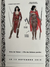 Verso de Thorgal (Les mondes de) - Kriss de Valnor -6HC- L'ile des enfants perdus