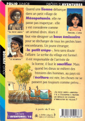 Verso de (AUT) Bihel - Une lionne au village